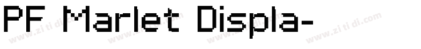 PF Marlet Displa字体转换